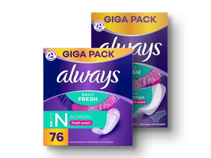 Always Slipeinlagen Giga Pack