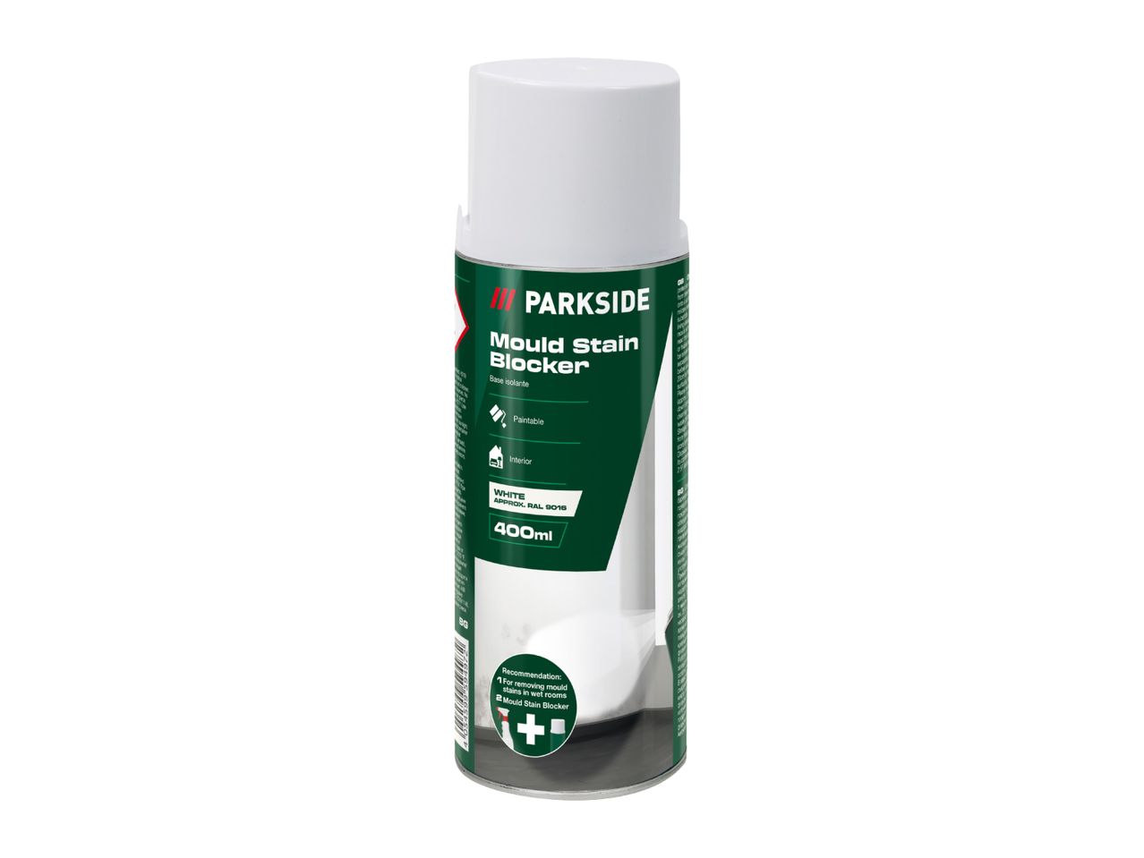 PARKSIDE 400ml Mould Stain Blocker - White