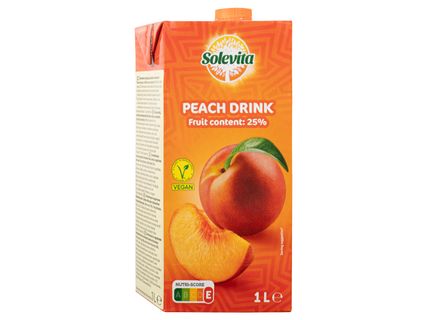 Őszibarack gyümölcsital