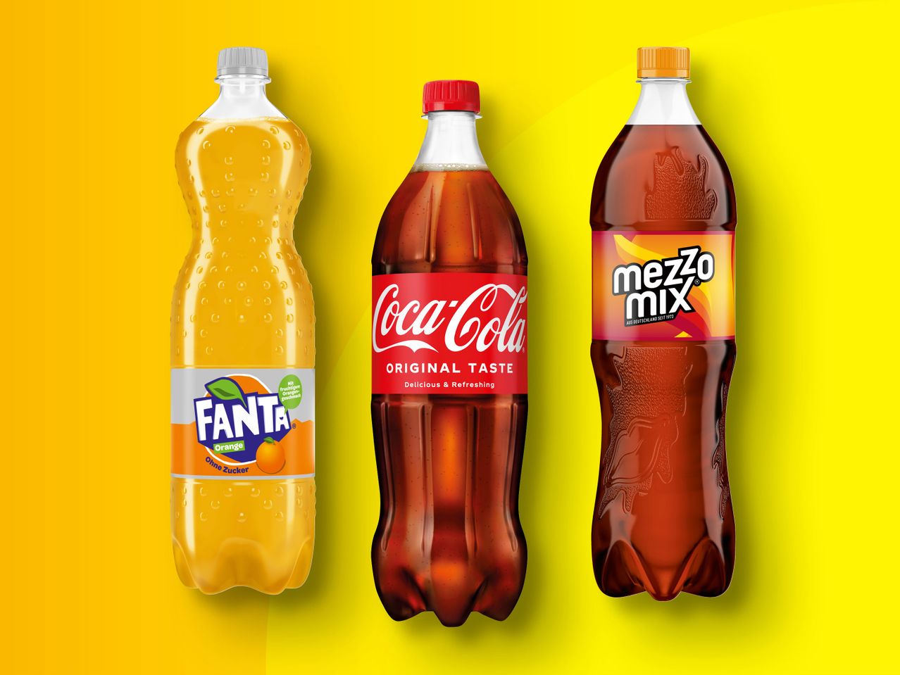 Gehe zu Vollbildansicht: Coca-Cola/Fanta/ Mezzo Mix/Sprite - Bild 1