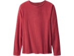 Esmara ladies' red fleece pyjama top with long sleeves