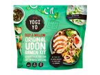 Yogi Yo Original Udon Ramen Kit: 2 servings noodles, soup base, and garnish.