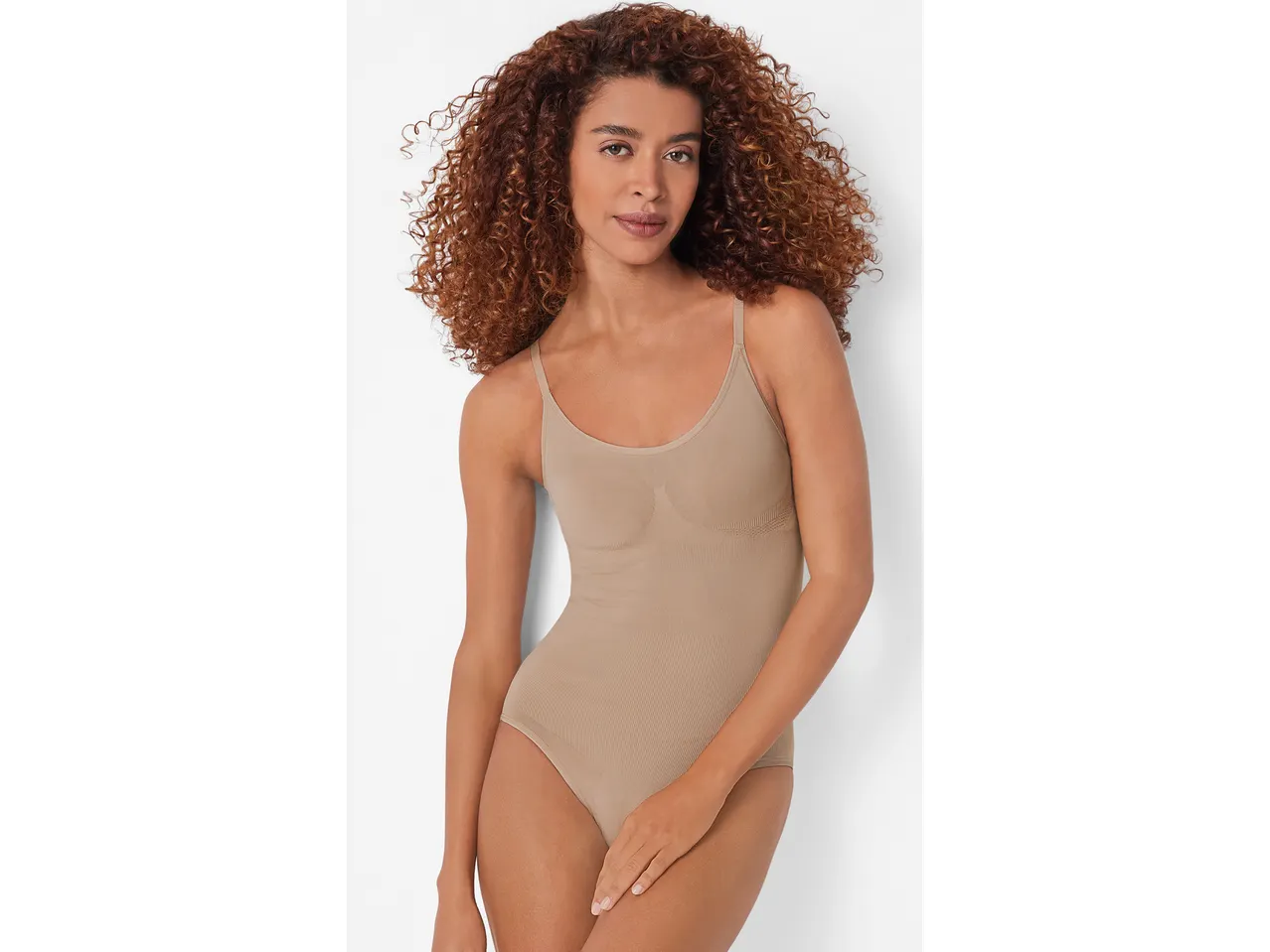 Esmara ženski bodi za oblikovanje tijela u bež boji.