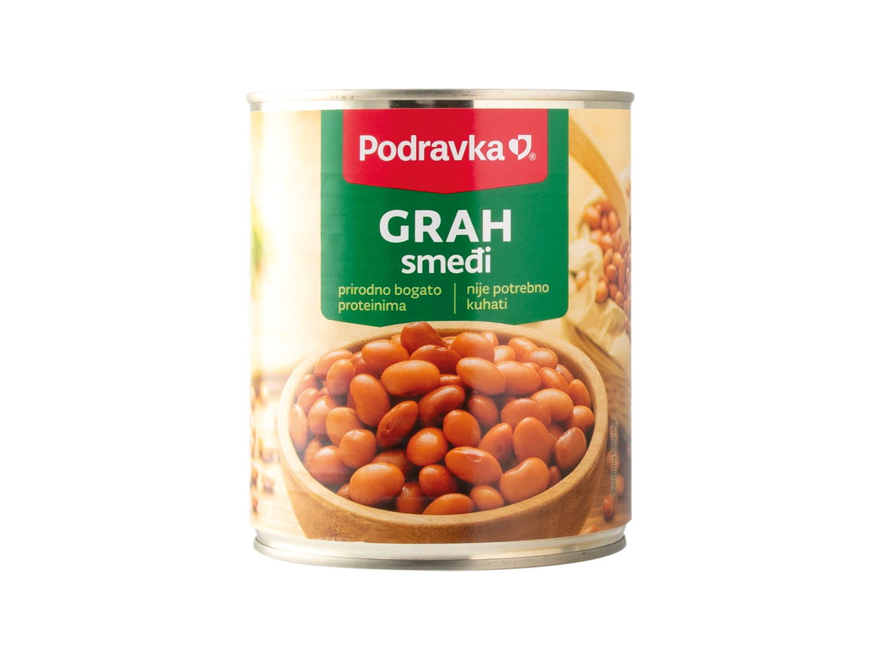 Podravka Grah smeđi, konzerva