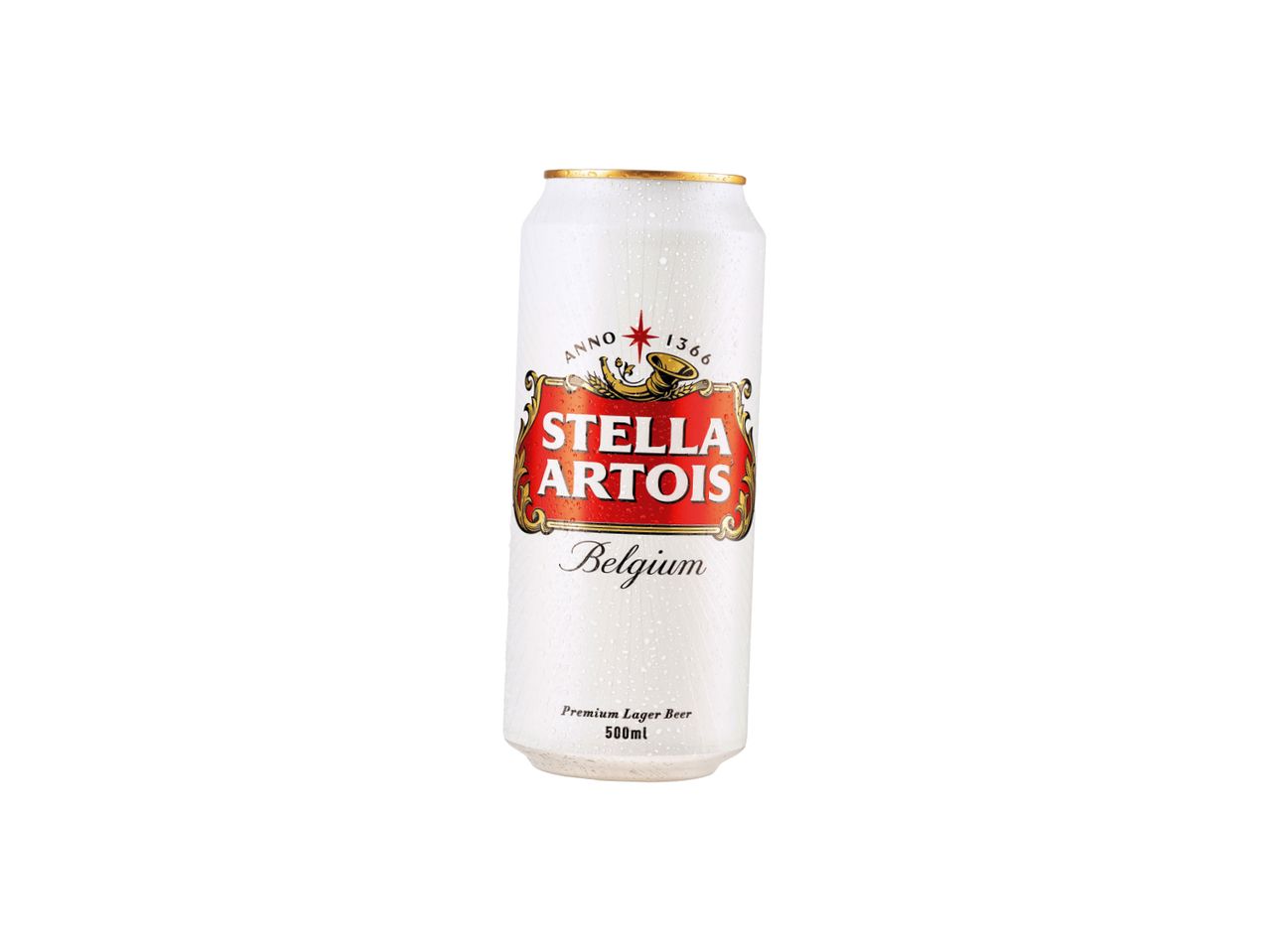 Konzerva piva Stella Artois.
