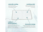 Cooling pillow pad: innovative design for cool nights.