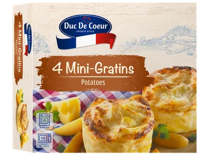 DUC DE COEUR Мини огретени