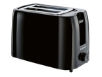 A black SilverCrest 2-slice toaster with a chrome top and a browning control dial.