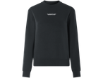Esmara® ladies' premium black sweatshirt with 'U.S. GRAND POLO EQUIPMENT & APPAREL' text.