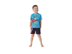 Boy's Spider-Man pajamas: t-shirt and shorts.