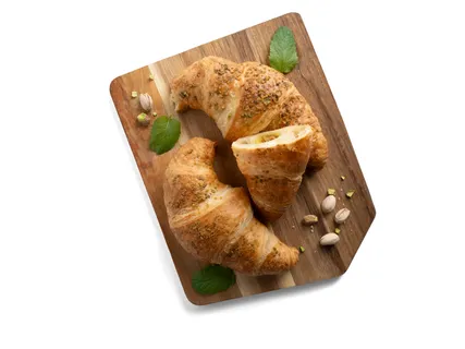 Pisztáciás kovászos croissant