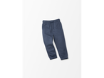 Calças de moletom masculinas azul-marinho com cordão na cintura.