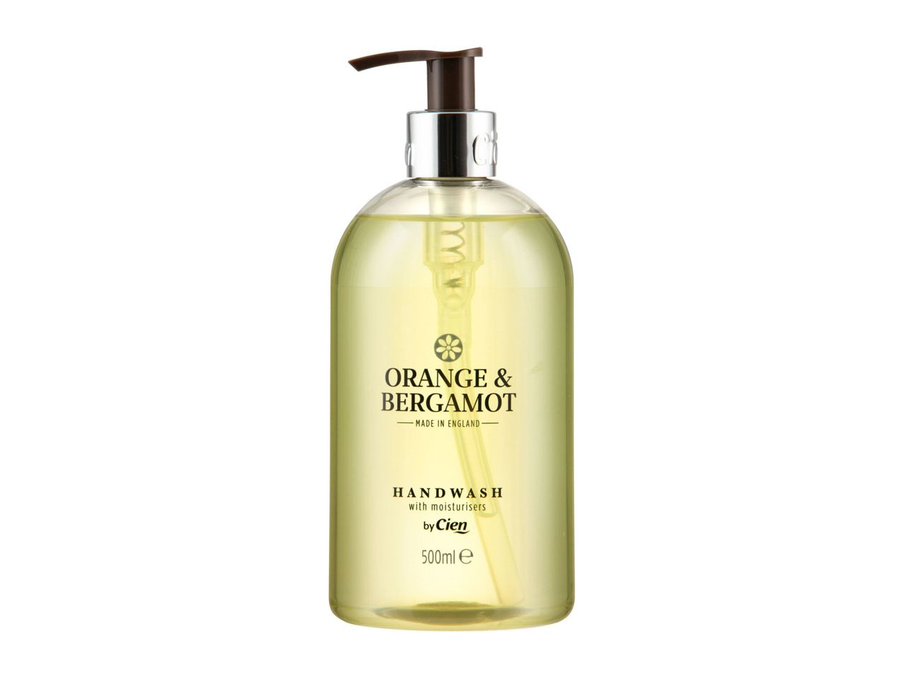 Cien Orange & Bergamot Handwash with moisturisers, 500ml