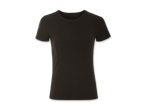 Dunkelgraues T-Shirt.