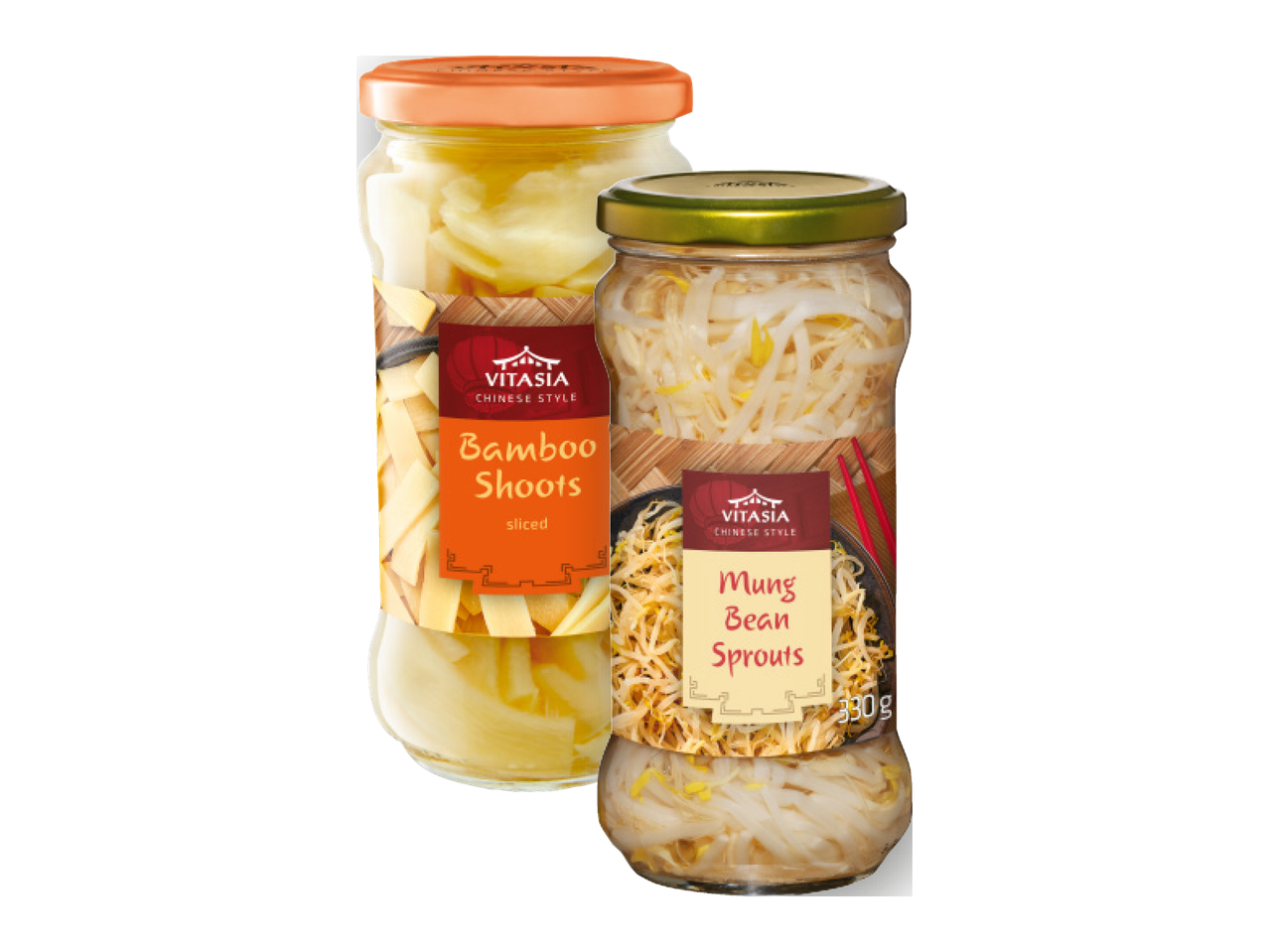 Germogli di bambù o di fagioli Mungo