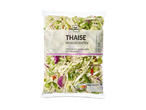 Zak Thaise wokgroenten met witte kool, prei, paprika, ui en rode peper.