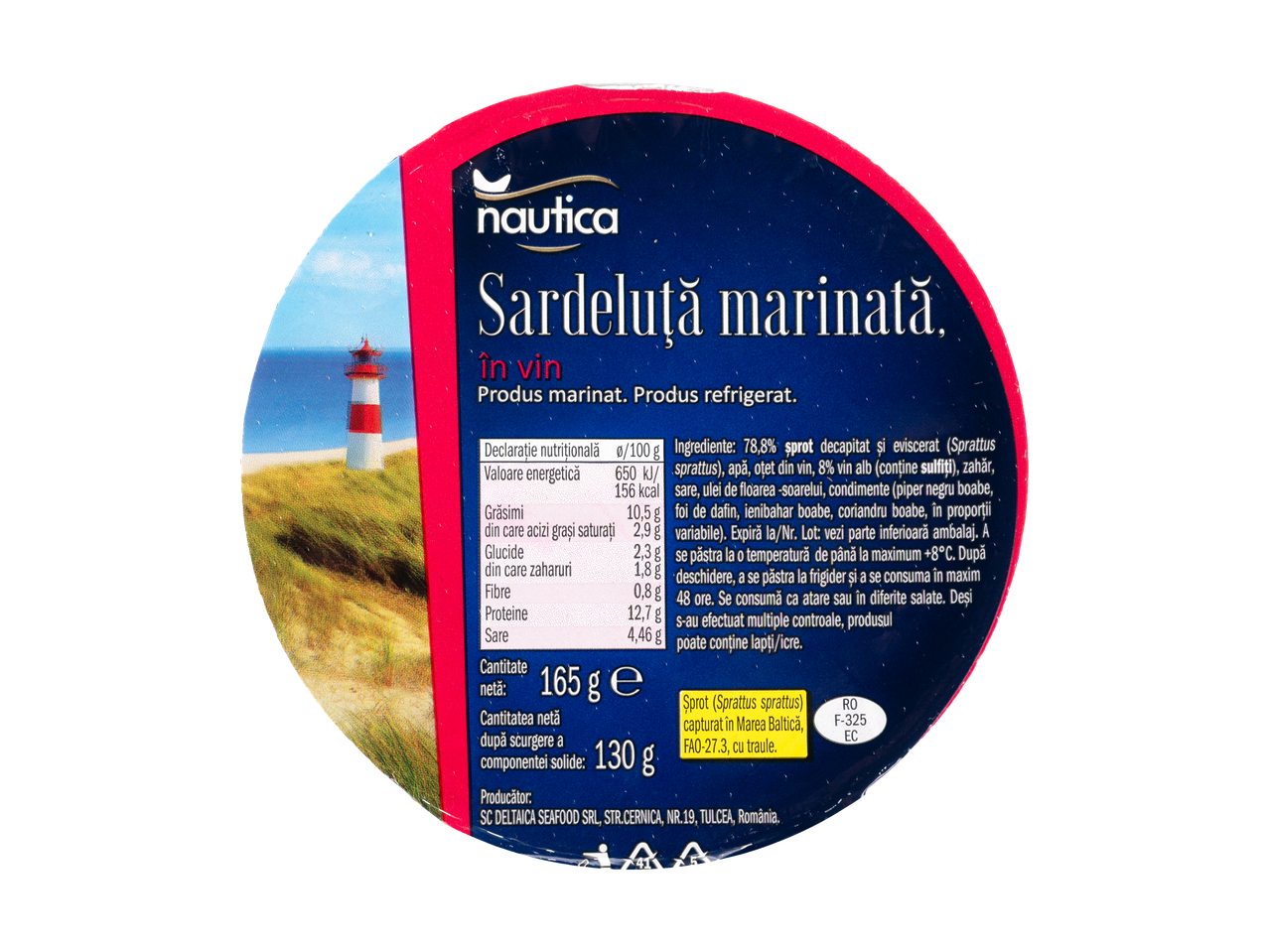 Sardine marinate în vin Nautica.