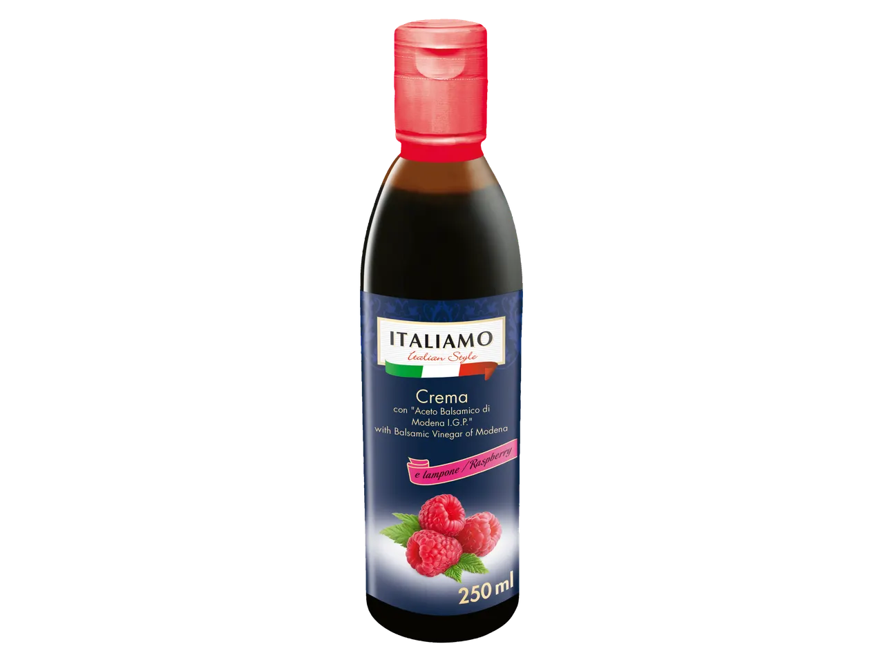 ITALIAMO frambozen balsamico room, 250 ml.