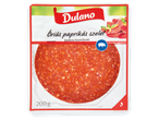 Dulano Óriás paprikás szelet, 200g füstölt kolbász szelet.