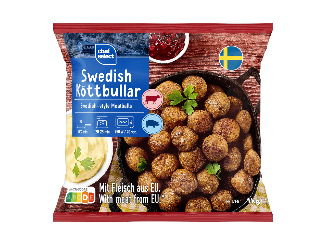 CHEF SELECT Švédské masové kuličky