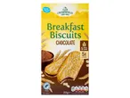 A package of Nature's Path Breakfast Biscuits in Chocolate flavor.