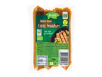 Salsichas vegan Vemondo Bio estilo frankfurt, alto teor em proteína, com informação nutricional.