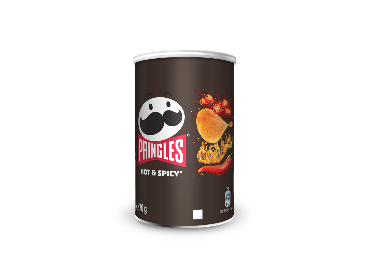 Pringles Hot & Spicy chipsbus