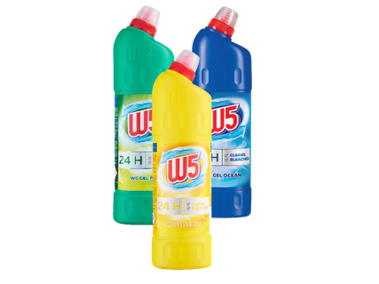 W5 Tualetes tīrīšanas gels 1l
