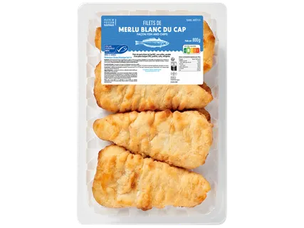 Filets de merlu MSC Fish & Chips