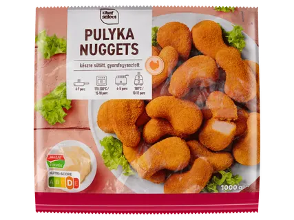 Panírozott pulykanuggets