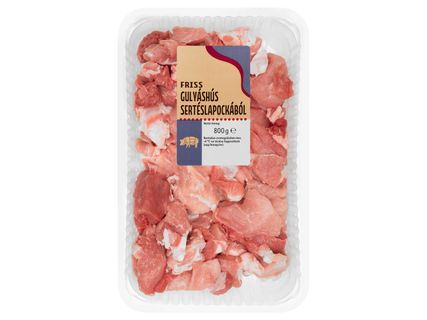 Sertésgulyás lapockából