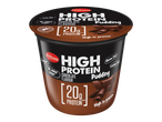 Milbona High Protein Pudim de Chocolate com 20g de proteína, baixo teor de gordura e sem açúcar.