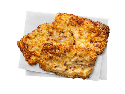 Baconös kenyérlángos