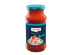 Molho de tomate com atum em frasco de vidro, 350g.