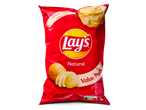 Lay's Naturel chips: groot pak, minder zout.