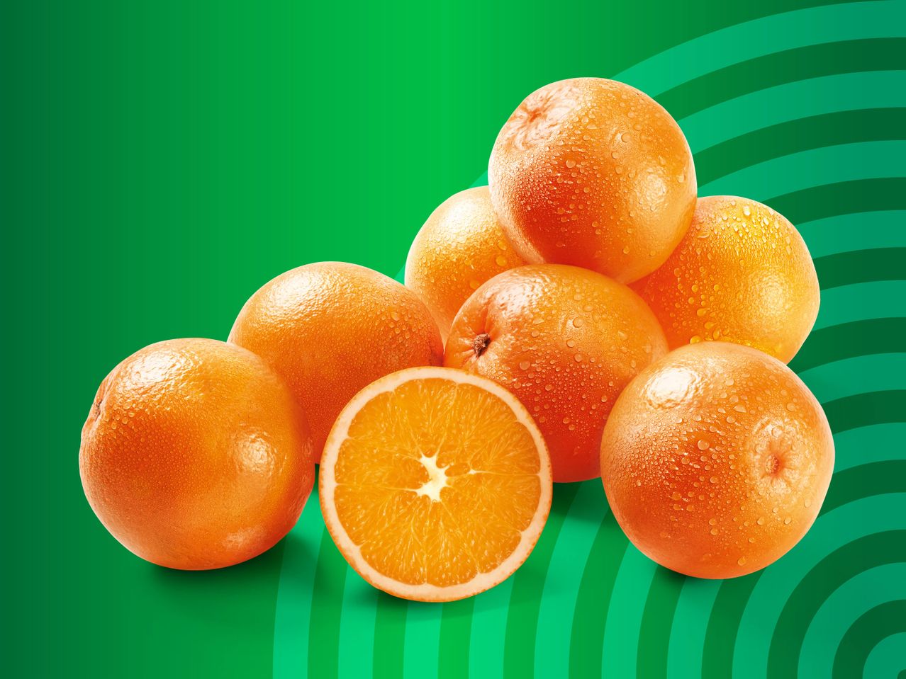 Wir haben alles Orangen