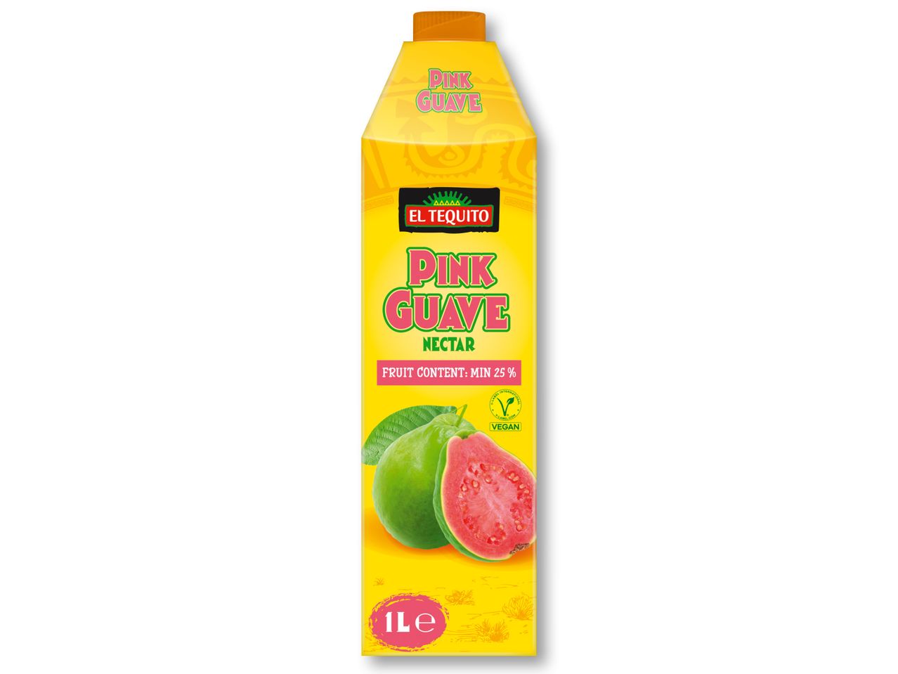 Нектар от розовa гуава El Tequito, 1 l/опаковка.