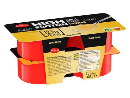 High protein puding