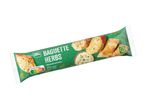 Zeliščna bageta Chef Select, polnjena z zeliščnim maslom, 175 g.