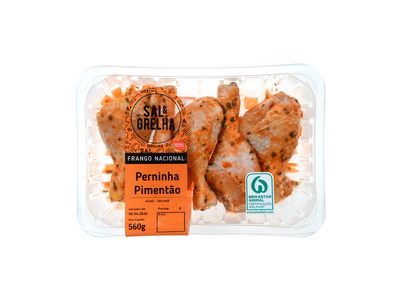 Perninha de Frango com Pimentão SAL&GRELHA