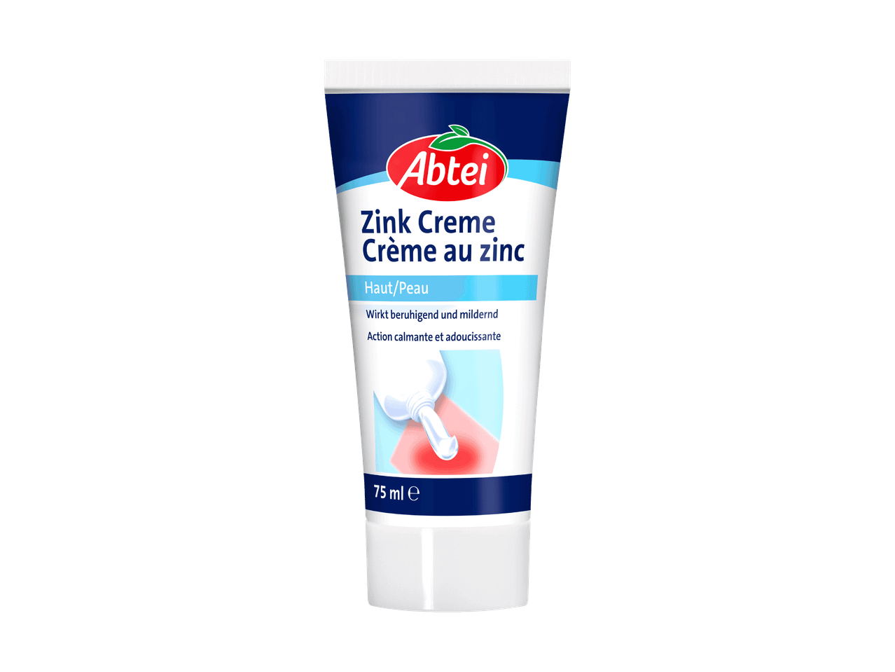 Tube Abtei Zink Creme für die Haut.