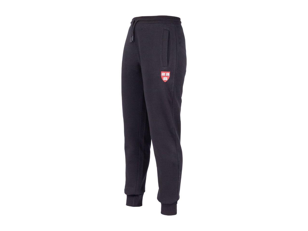 Ladies’ Black Harvard Joggers