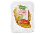 Vemondo krokante plantaardige schnitzel, vegan.