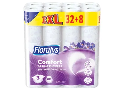 FLORALYS Тоалетна хартия XXL