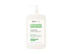 A bottle of Derma E Ceramide Moisturizing Cleanser.