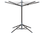 W5 free-standing clothes airer with a tripod base and multiple drying lines.