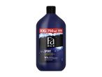 Fa Men Sport gel za prhanje v 750 ml steklenički, 50 % reciklirane plastike, z vonjem zelenih citrusov.