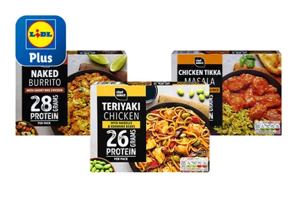 Chef Select Frozen Protein Ready Meals £1.49 with Lidl Plus In store from 22.05