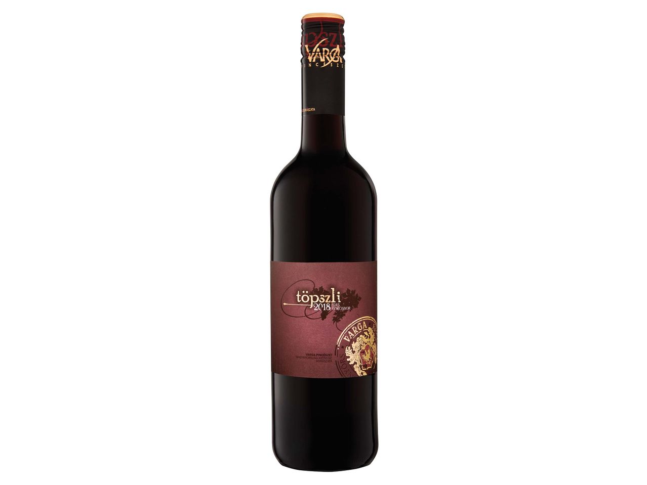 Ugrás a teljes képernyős nézethez: Töpszli Balatoni Pinot Noir édes vörösbor – Kép 1