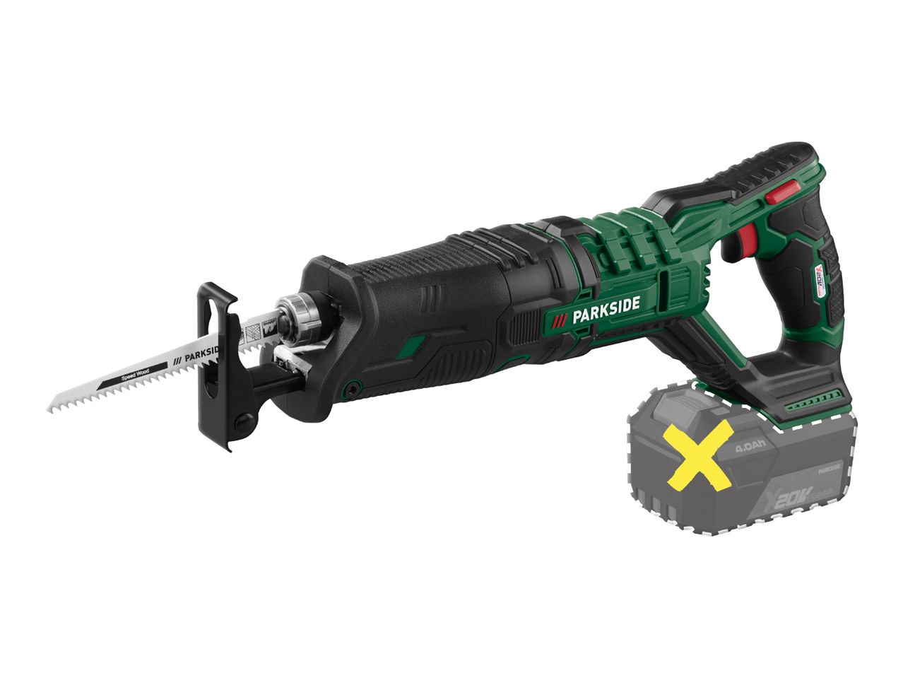 PARKSIDE 20V Cordless Sabre Saw - Bare Unit